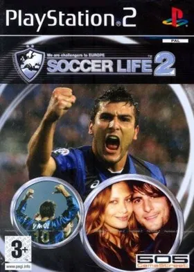 Soccer Life 2 - We are Challengers to Europe (Japan) box cover front